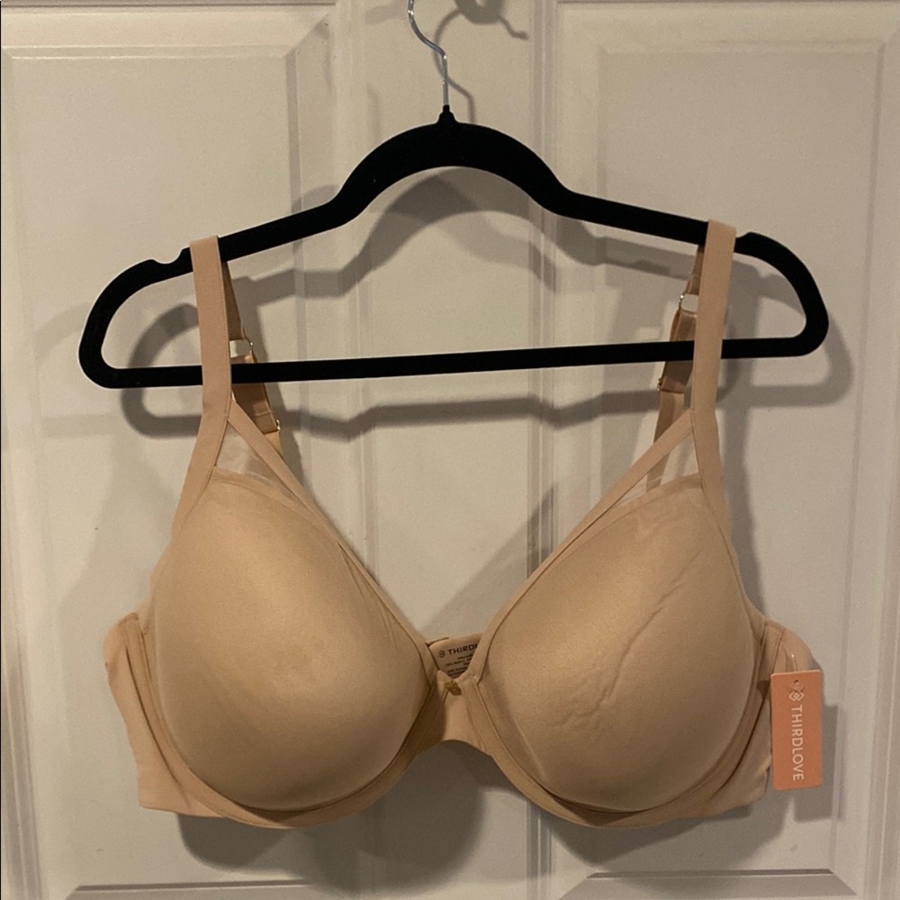 NWT ThirdLove Women's Tan Bra